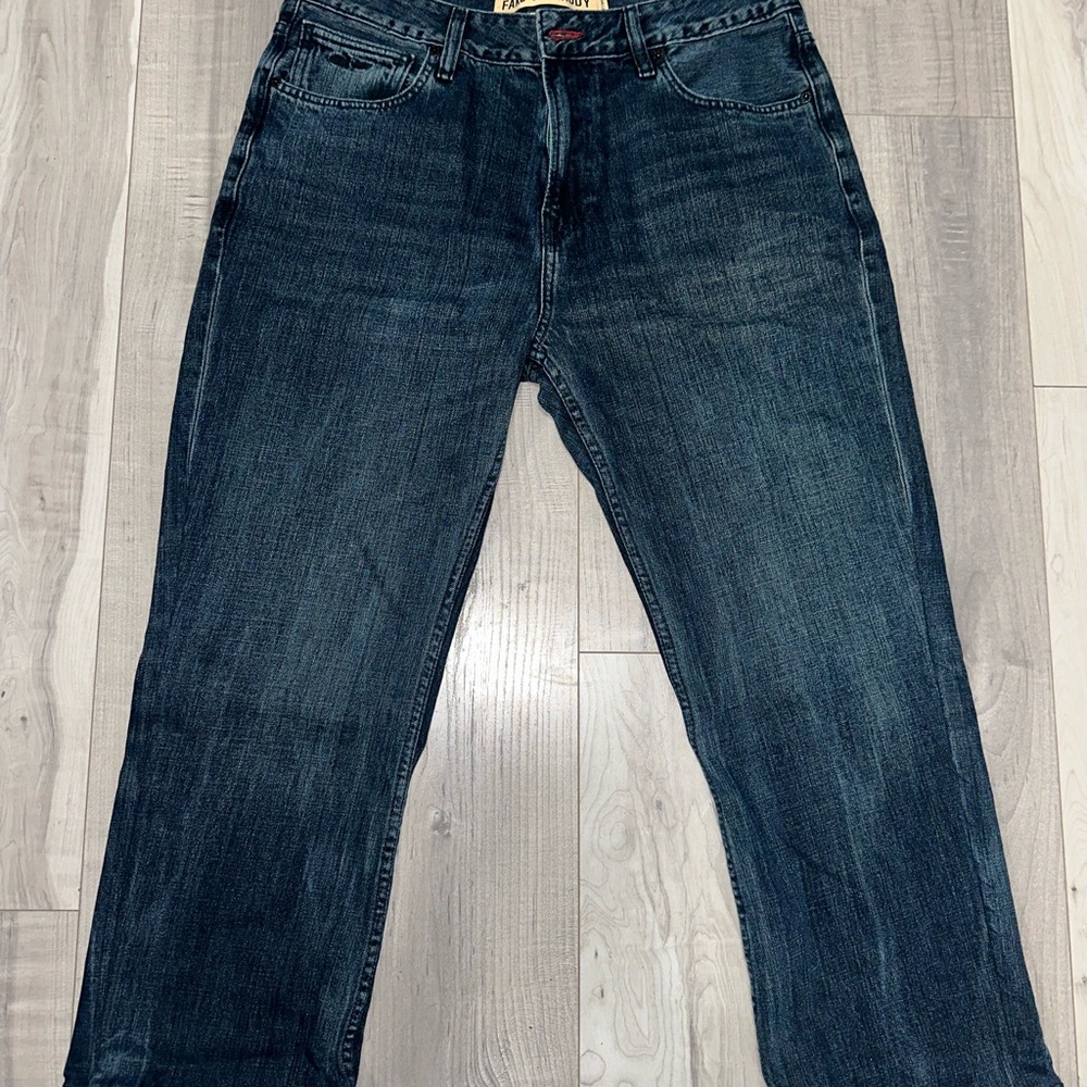 Blue Bell bottom Jeans with Classic Denim Style 36x29